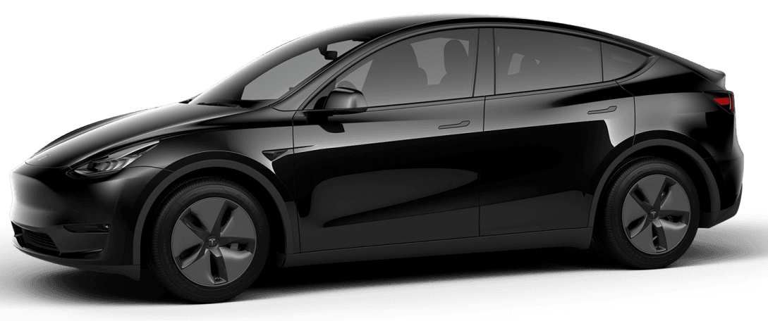 Tesla model Y vrijstaand